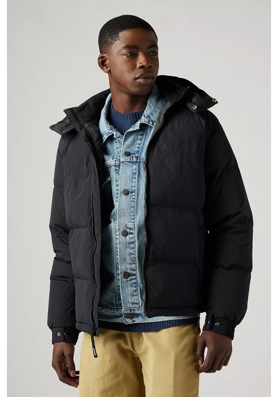 Levi's Erkek Mont A8557-0000 Siyah Siyah