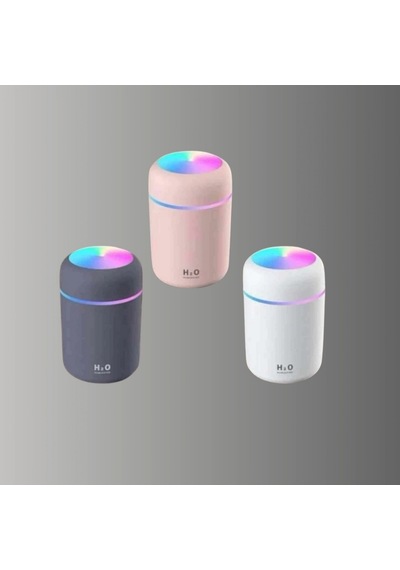 300ml Usb Taşınabilir Hava Nemlendirici Rgb Işıklı Sessiz Buhar Cihazı