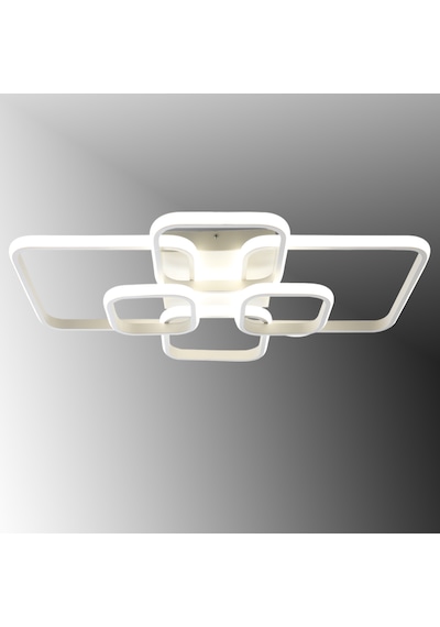 Tt500-6-by Tt Aydınlatma Beyaz Işık Mat Beyaz 6 Lı Led Avize Beyaz