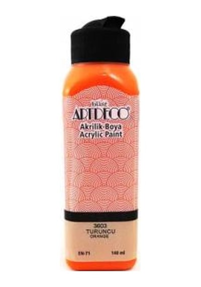 Artdeco Akrilik Boya 140 Ml. Turuncu 070R-3603