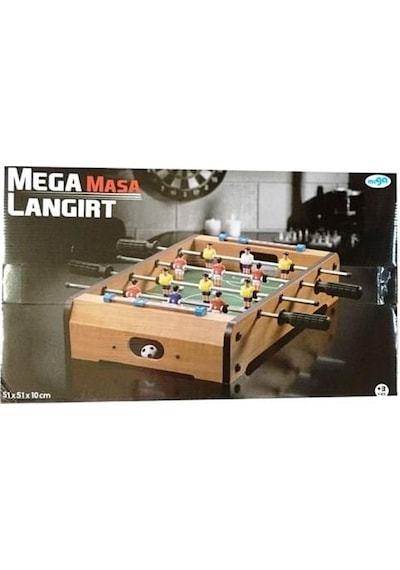 Mega Oyuncak Ahşap Masa Langırt Mga050