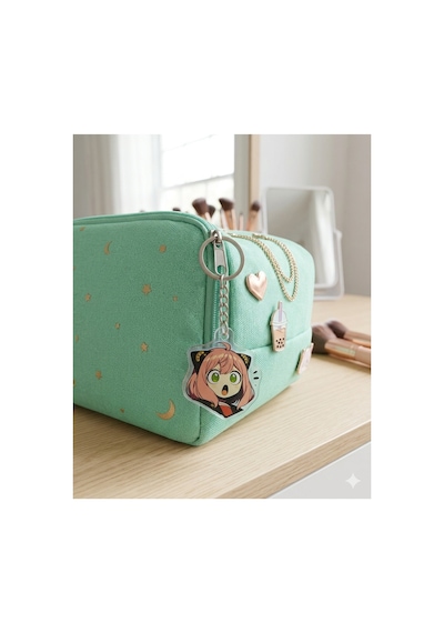 Owl Bag Spy X Family - Anya Desenli Acrylic Anahtarlık Çanta Süsü Mıx