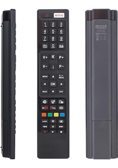 Netflix-youtube-play Tuşlu Lcd Tv Kumandası