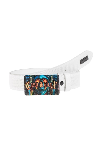 Cipo & Baxx Cg205 Metal Tokası Basklı Deri Kemer 001