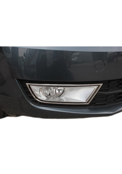 Skoda Octavia A7 Sis Farı Çerçevesi 2 Prç Krom 2013 ve Sonrası