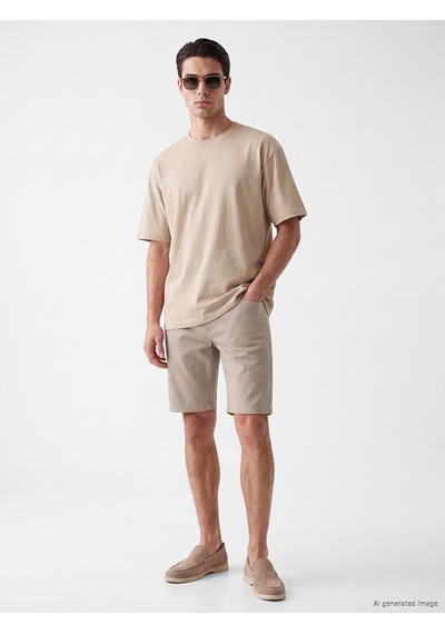 Lcwaıkıkı Classic Bej Slim Fit Erkek Şort