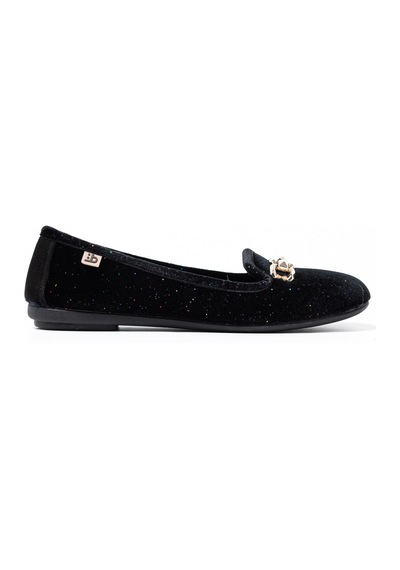 Babet Kadın If5391 Berevere Baılarına Vulc. Copete Tercıopelo H048 Negro Siyah