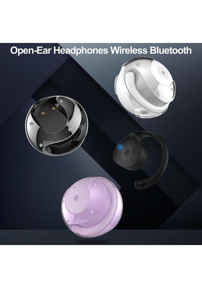Kablosuz Kulaklıklar Kulak Tomurcukları Üzerinden Bluetooth Kulaklıklar Sürüş Egzersizi İçin Hava İletim Kulakl