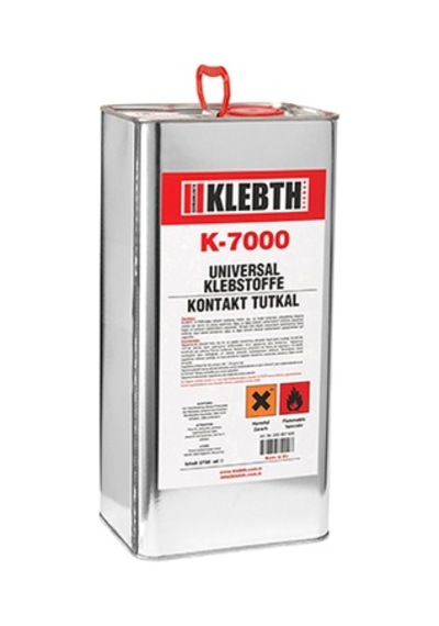 Klebth K-7000 Tack Unıversal Kontakt Yapıştırıcı 3.75L