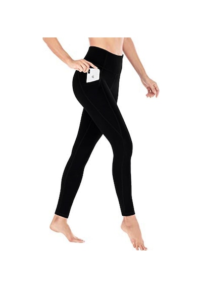 Hepsine Rakip Kadın Yüksekbel Toparlayıcı Cepli Sporcu Tayt Yoga Pilates Fitnes 001