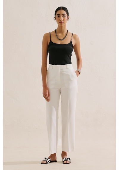 Manuka Klasik Straıght Pantolon Ekru Ss26pnt00036-01 No