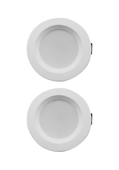 5w Smd Led Plastik Spot Beyaz Sarı Işık 2 Adet