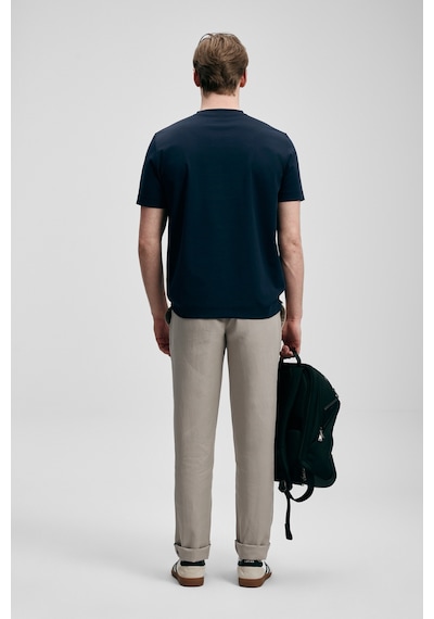 Lufian Marcus Erkek T-shirt 111020322 Lacivert