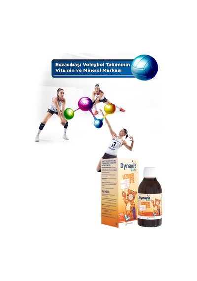 Dynavit Kids Lizinkid-b12 Şurup 150ml - Çocuk L-lizin Aminoasit Destek, B Vitamin, Krom, Çinko- Yemek Zamanı