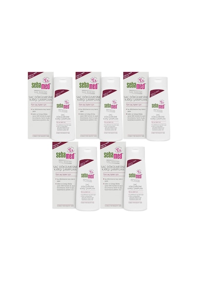 Sebamed Şampuan 400ml Saç Dökülmesine Karşı Tümsaçlar İçin 5li
