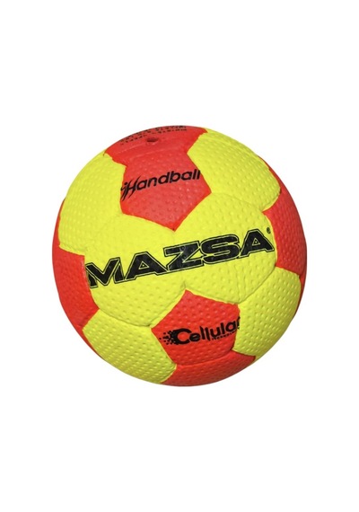 Avessa Hb-krc00000 Mazsa Celluler Rubber Hentbol Topu 0 No Kırmızı-sarı Beyaz -Kırmızı