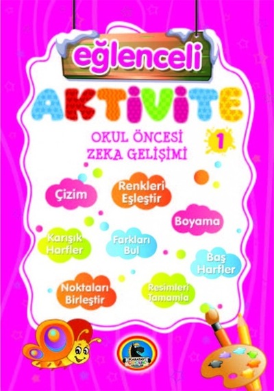 4E Boyama Kitabı Aktivite Zeka Eğitimi Örnekli Renkli 128 Syf.  Ka
