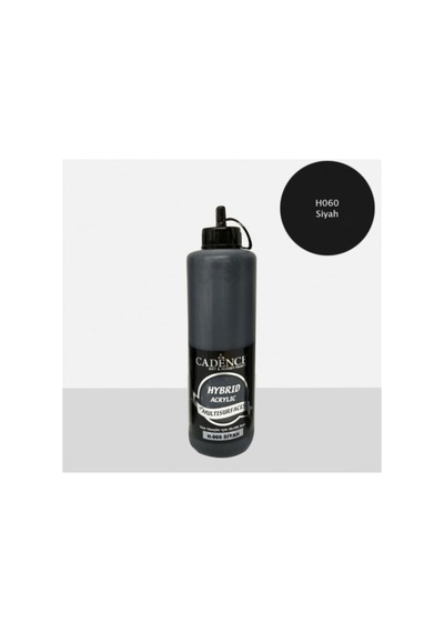 Hybrid Multisurface Akrilik Boya 500 Ml. H-060 Siyah Siyah060 Siyah060