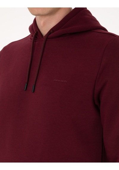 Pierre Cardin Erkek Bordo Sweatshirt 50314055-vr014 Bordo
