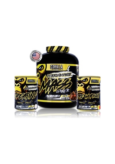 Gorilla Nutrition Kilo Ve Hacim Kombini 3