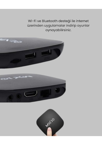 Mi Box S 4k Android Tv Box - Google Asistan Dolby Ses 8 Gb Hafıza Chromecast Desteği