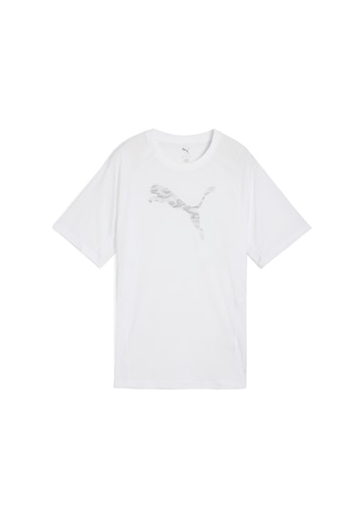 Puma Evostrıpe Relaxed Tee Kadın T-shirt Beyaz