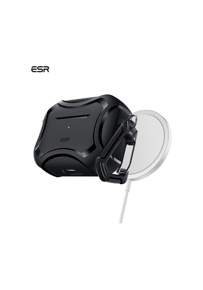 Apple AirPods Uyumlu Pro / Pro 2 Kılıf - Cyber Armor Tough Halolock Magsafe Kılıf