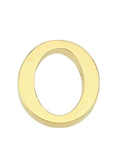 Goldkupe 14 Ayar Altın O Harf Küpe 0,43 Gr-1373