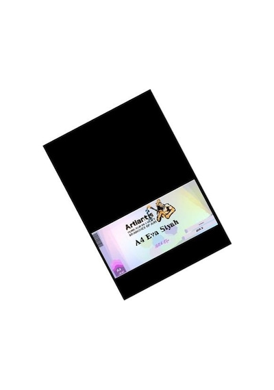 Siyah Eva A4 20x30 5 Adet Artlantis Eva 20 30