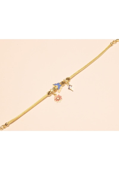 Altın Charm Çocuk Künyesi Guler1002701 Sarı Altın