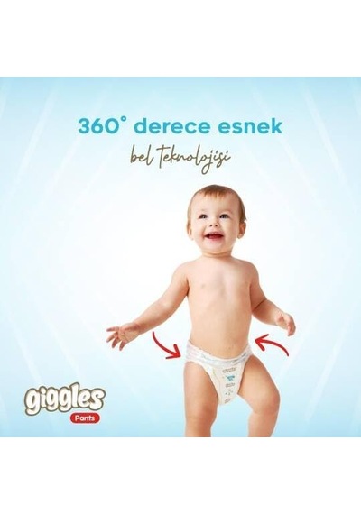 Ayrex Pants Külotlu Bebek Bezi, 3 Numara Midi, 4-9 Kg, 68 Adet, Aylık Paket 0 Numara