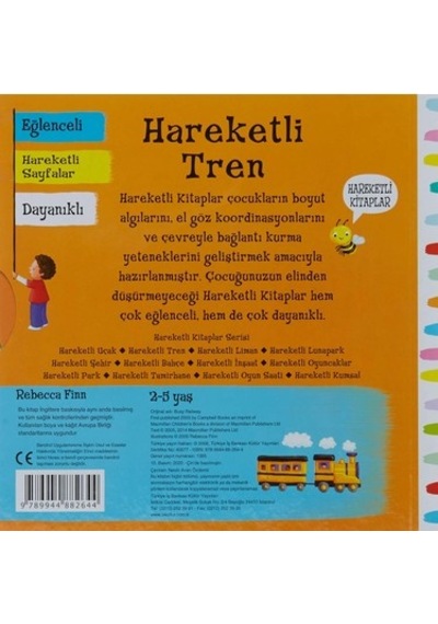 Hareketli Tren Hikayesi - Çocuklar İçin Eğlenceli