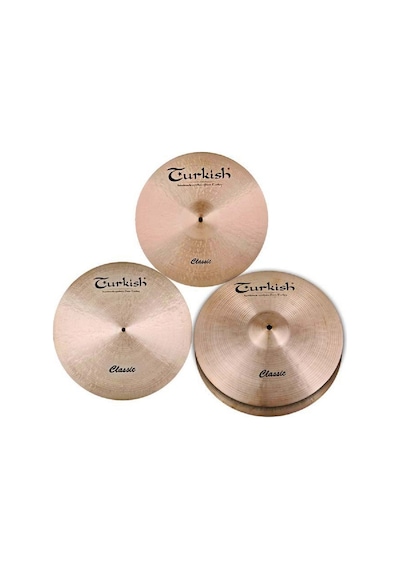 Turkish Cymbals Classic Set 14"hihat.16"crash.20"ride