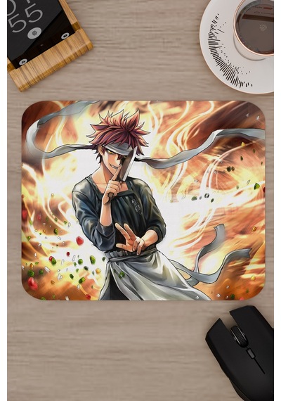Food Wars Anime V3 - 22x18 Gaming Kauçuk Kaymaz Taban Mouse Pad Fare Altlığı