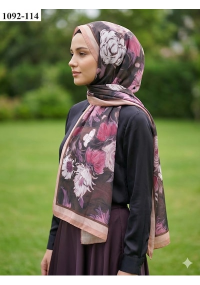 Velscarfs Soft Pamuk Şal Pişmiş Ayva 1092-114 Çok Renkli