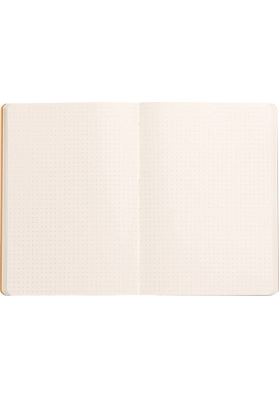 Rhodia Yumuşak Kapak A5 Noktalı Defter Nacarat 117437c