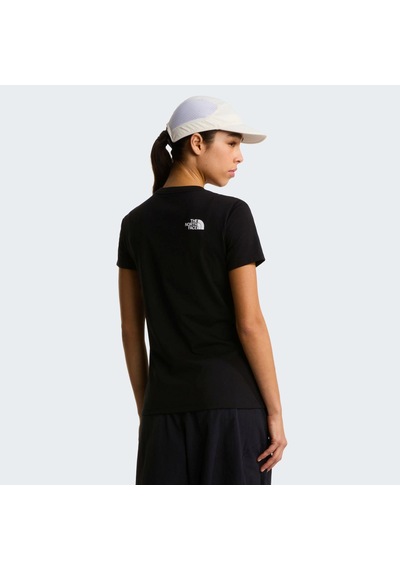 The North Face W Evolutıon Half Dome Slım Short Sleeve Kadın Tişört Nf0a8fx6jk31 Siyah
