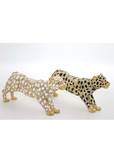 Taşlı Tekli Leopar Biblo -