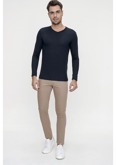 Efor P 1077 Slim Fit Vizon Spor Pantolon Vizon