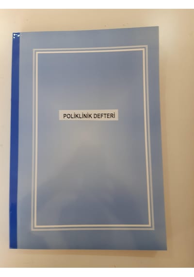 Poliklinik-Protokol Defteri 28x40 cm 200 sayfa