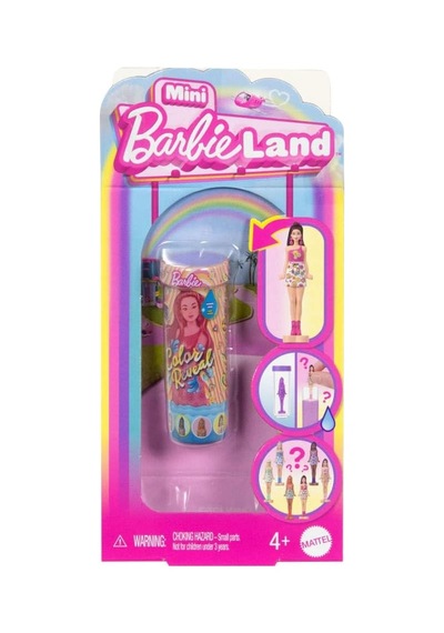 Ppe 3,8 Cm Renk Reveal Barbie Mattel Maljcr08