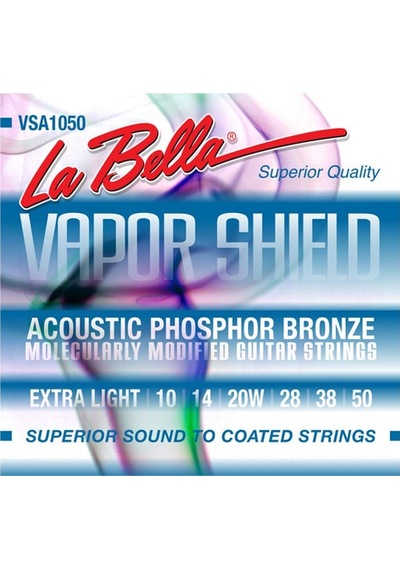 La Bella Lb-vsa1050 Akustik Gitar Teli Vapor Shield Oksitlenm