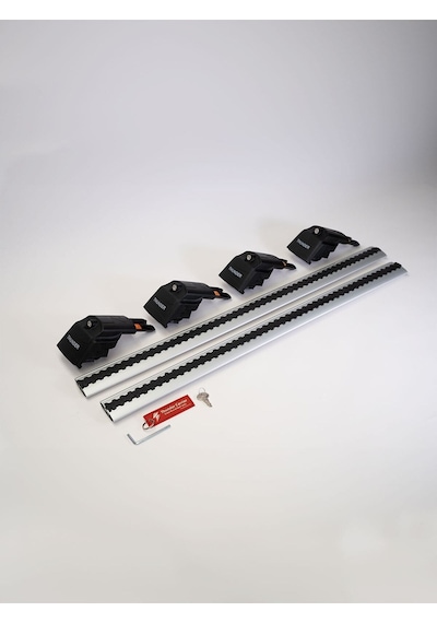 Kıa Sportage 2010-2015 Trx2 Thunder Carrier Kilitli Ara Atkı Taşıyıcı Tavan Barı Gri