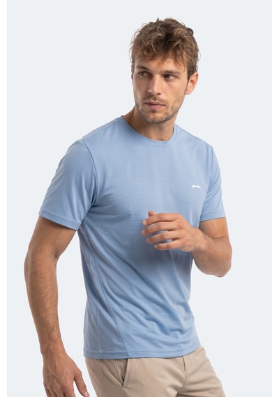Slazenger Hardflex Erkek Açık Mavi Tişört
