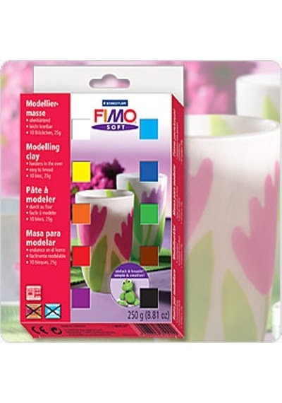 Staedtler Fimo Soft Polimer Kil Seti 12 Renk