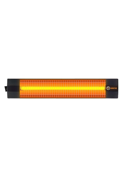 2500 Watt Termostatlı Sarı Işıklı Elektrikli Kumandasız Infrared Isıtıcı Soba Ip67 Tüm İç Mekânlar İçin