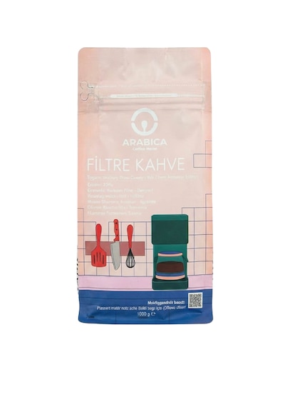 Filtre Kahve 1kg Çekirdek Kahve Taze Kavrulmuş