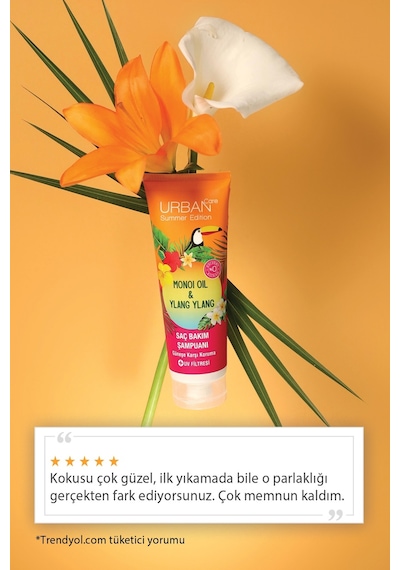 Urban Care Monoi Oil & Ylang Ylang Güneş Sonrası Koruyucu Şampuan 250 ML