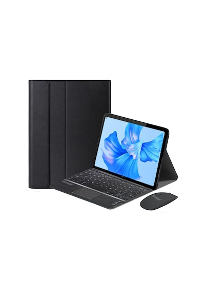 MatePad Uyumlu Pro 11 2022 Bluetooth Touchpad Klavye+Mouse+Kılıf -BKK7