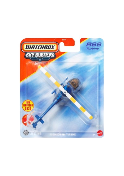 Matchbox Skybusters Robınson R66 Turbıne Jcm81-jdj05